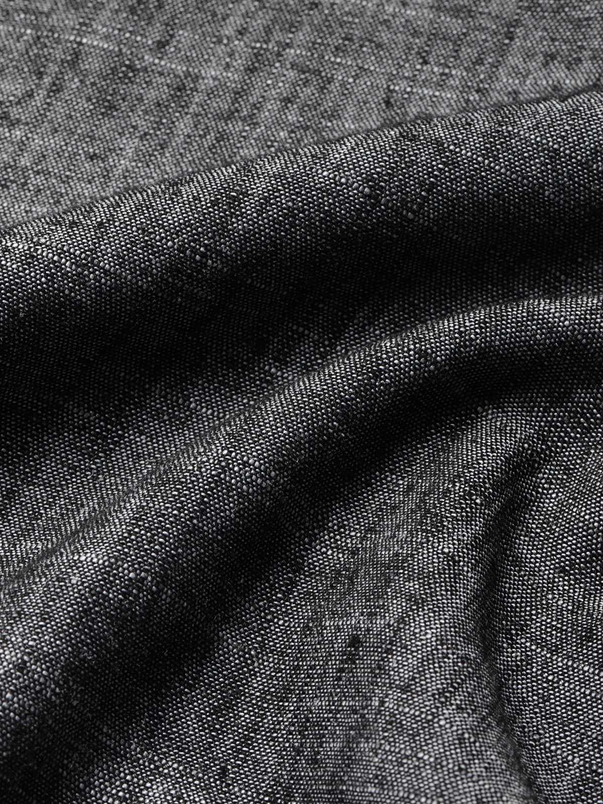 Cotton And Linen Plain Maxi Skirt