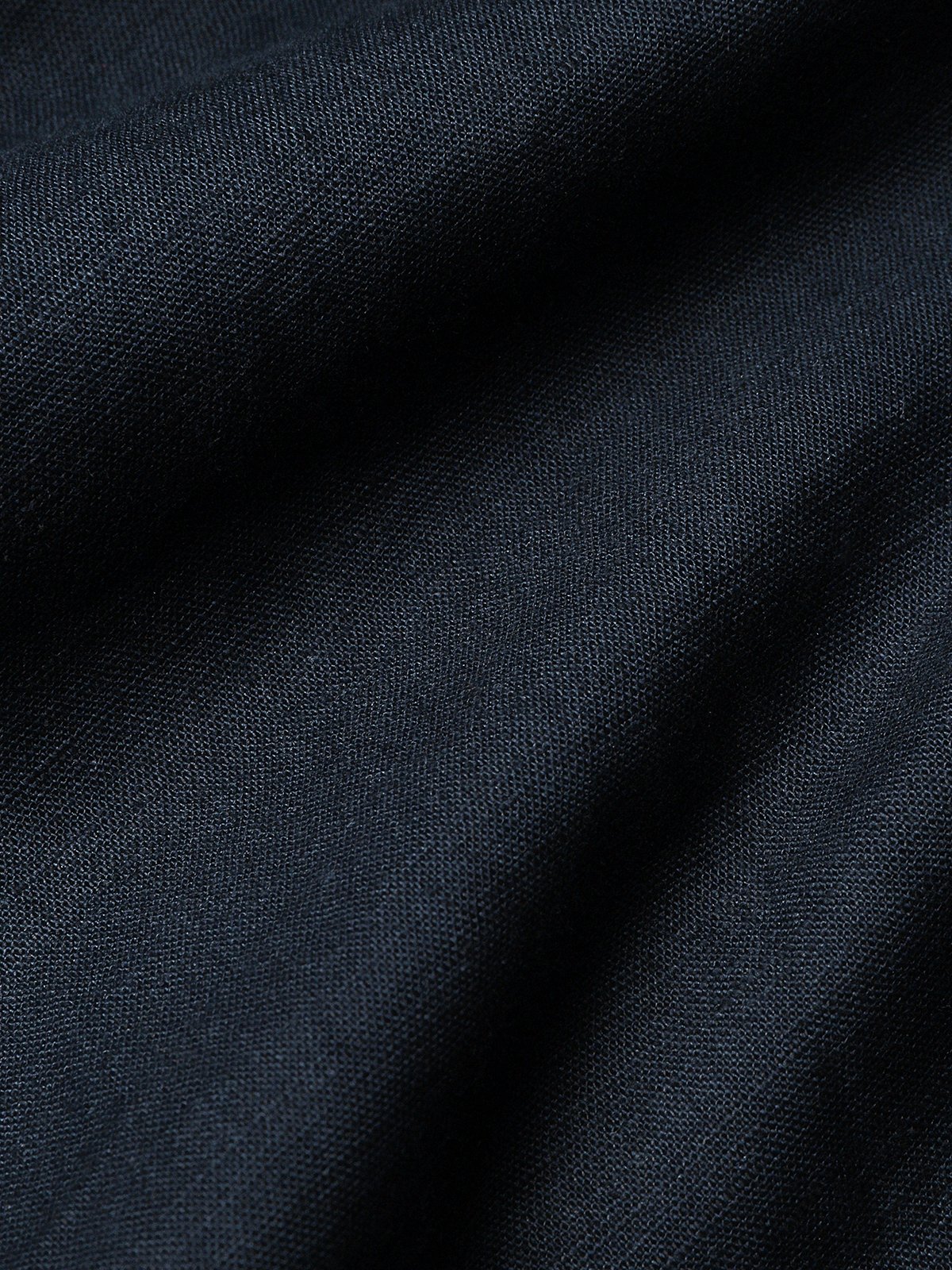 Linen Belt Design Sleeveless Midi Dress