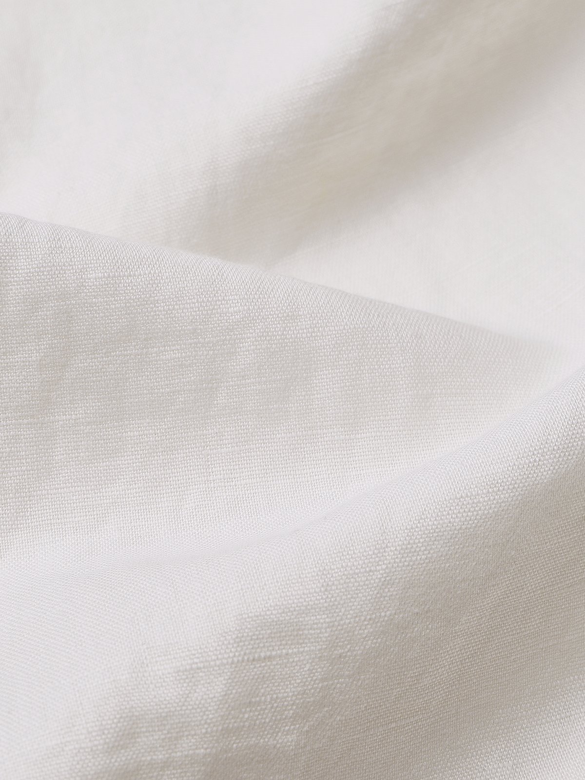 Cotton And Linen V Neck Slit Long Sleeve Maxi Dress